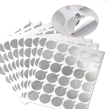 Aluminium lijm stickers | 100st