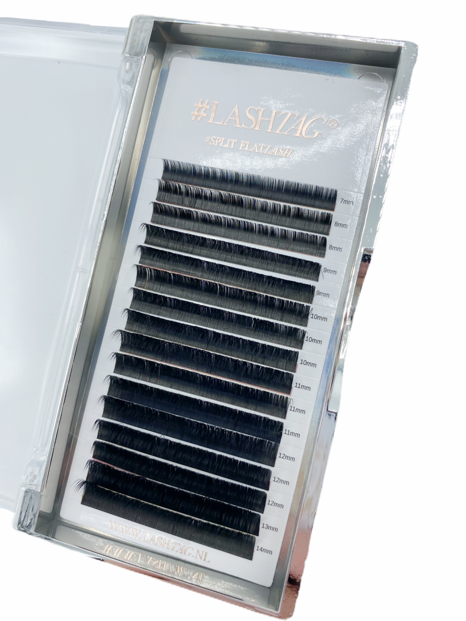 Mixed * Split Flatlashes CC-Curl 0.15 or 0.20 6mm-14mm